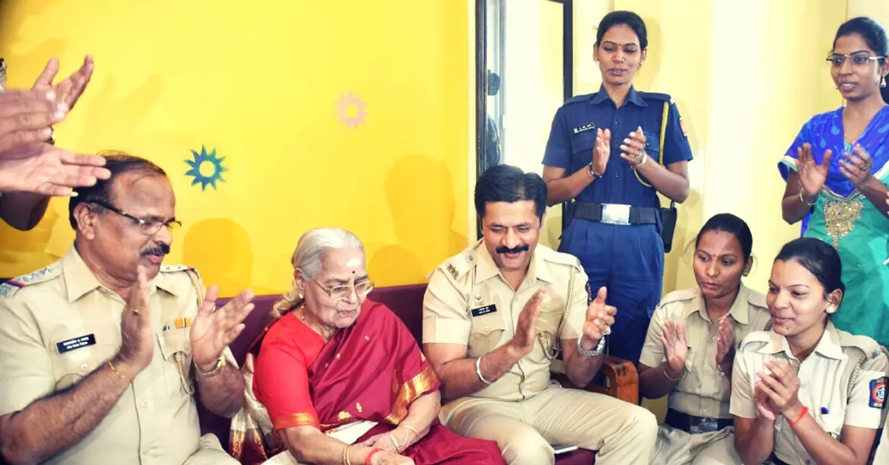 In a Heartwarming Gesture, Mumbai Cops Surprise a Lonely 83-Year-Old with a Birthday Party