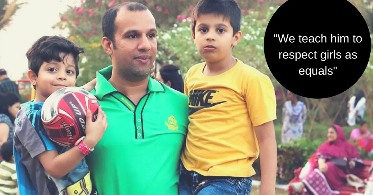 In Football and in Life, This Father Teaches His Son to Treat Women Equally. And People Are Loving It!
