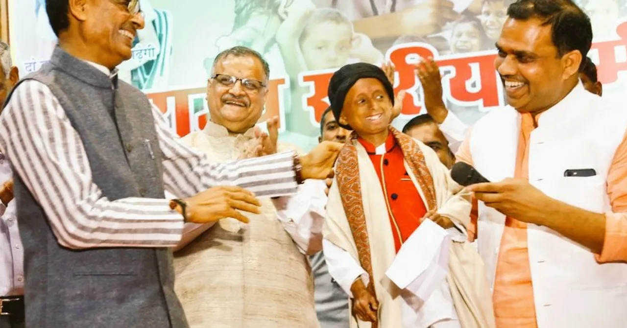 This 10-Year-Old Suffering From Progeria Got to Become Chairman of MP Child Commission for a Day