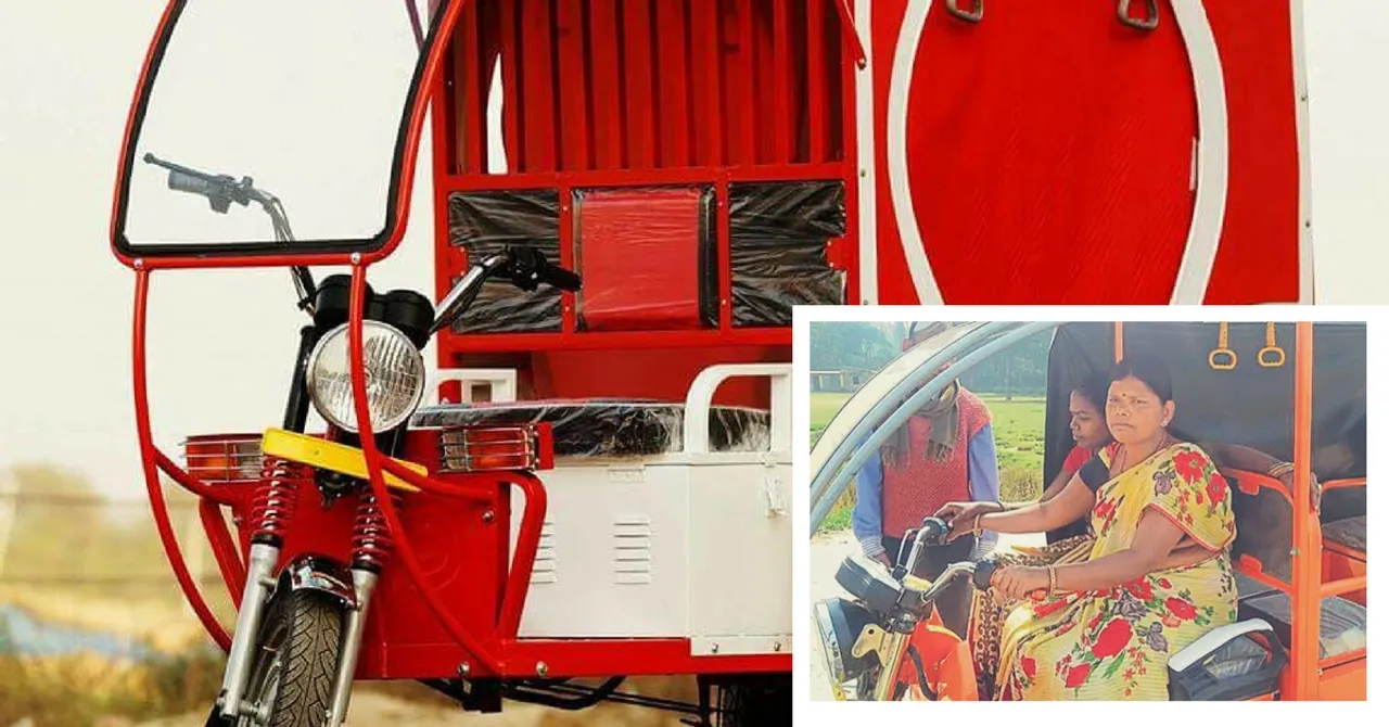 40 Women E-Auto Rickshaw Riders Will Take Muzaffarpur's Streets by Storm Thanks to One Lady