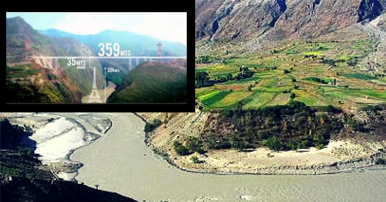 The World's Tallest Railway Bridge Is Being Built in India & It's Taller Than the Eiffel Tower!