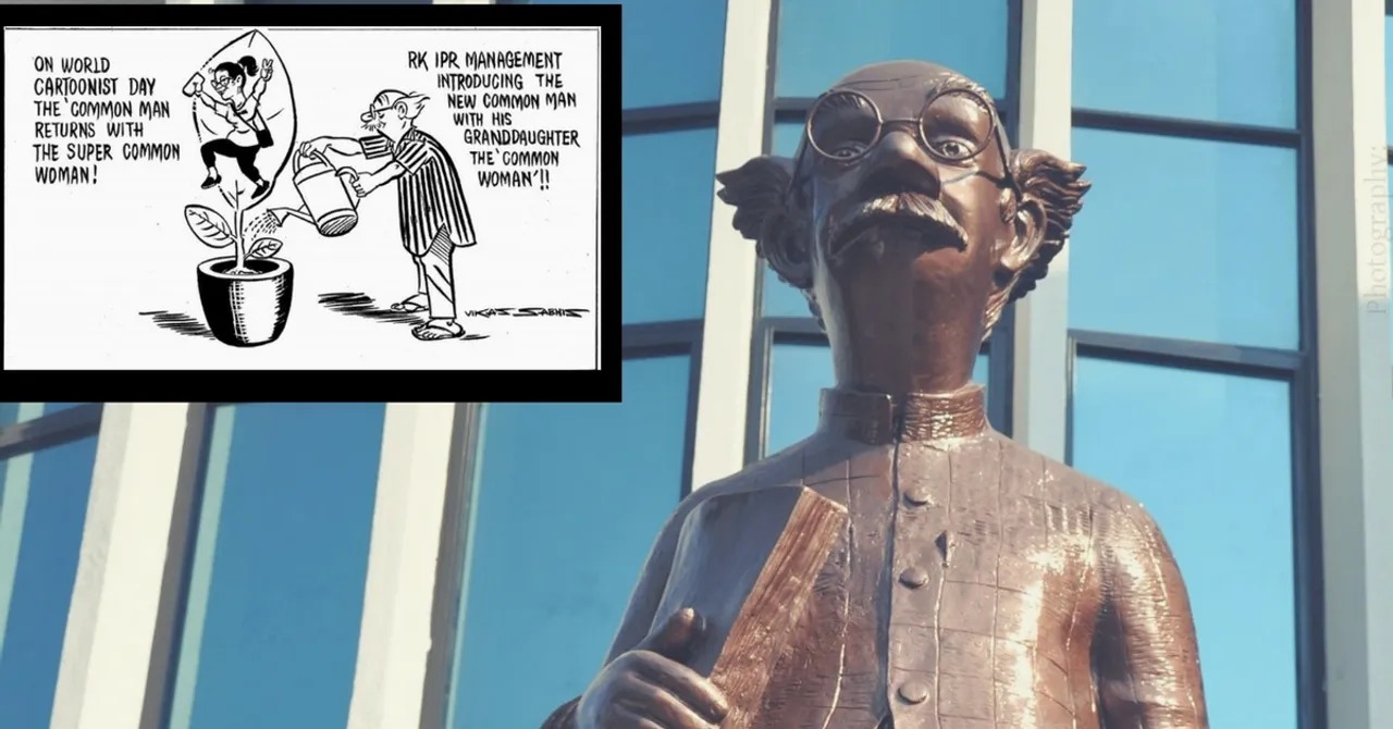 RK Laxman's Granddaughter Has Introduced the 'Common Woman'. And We're Excited!