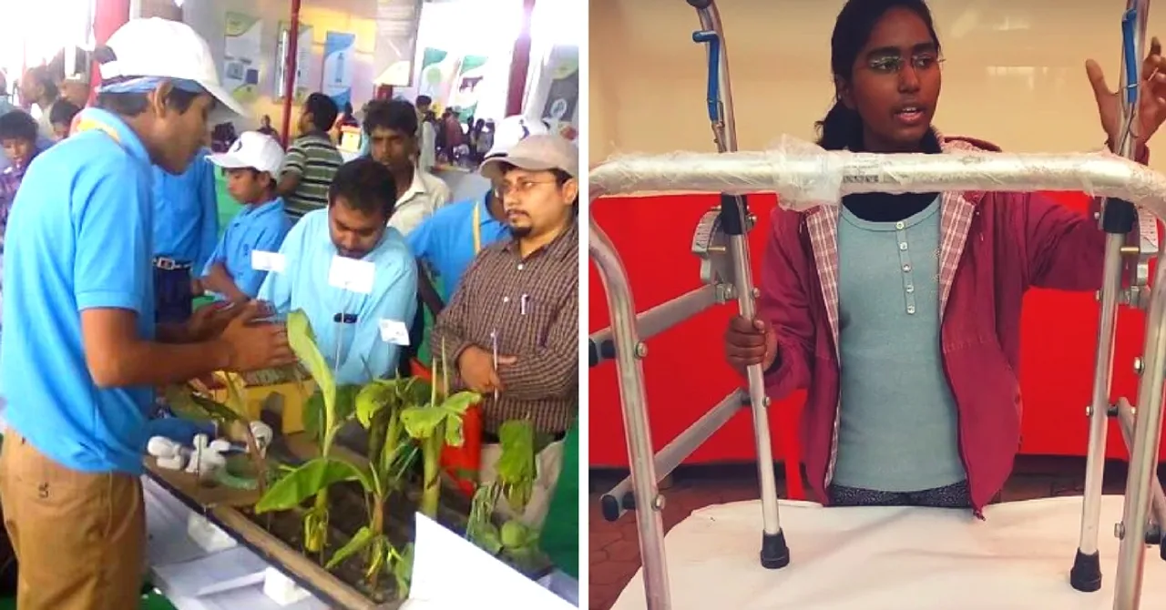 What Are Kids in Bihar Doing? Making Electricity from Banana Stems & Walkers That Help Climb!