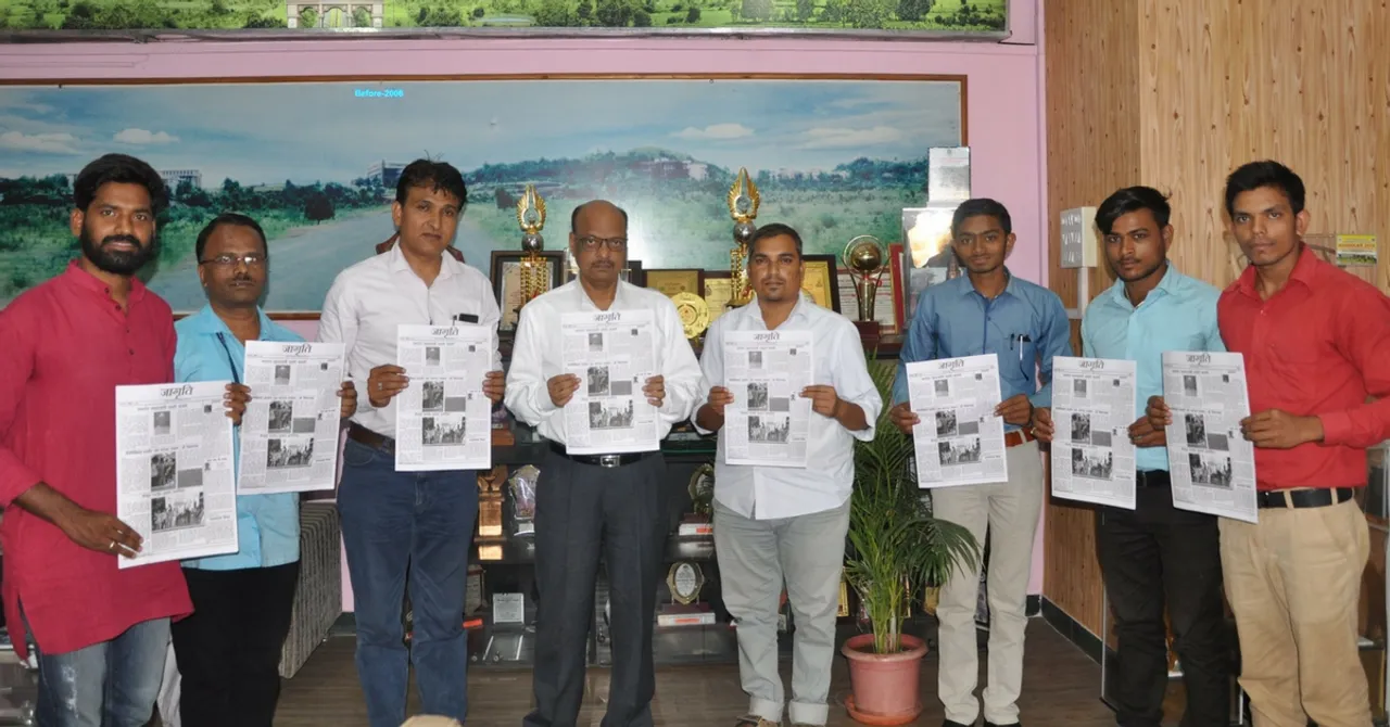 How a Young Man Inspired Tribal Students from Maharashtra to Start Their Own College Newspaper