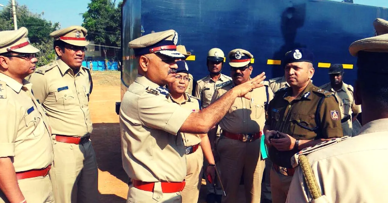 From Lathi to the Shovel - Karnataka Cops Take to Gardening to Relieve Stress