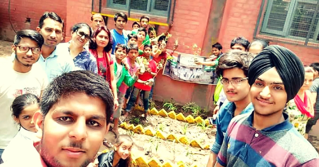 These Chandigarh Students Have Turned Their School Trash Into a Stunning Garden!