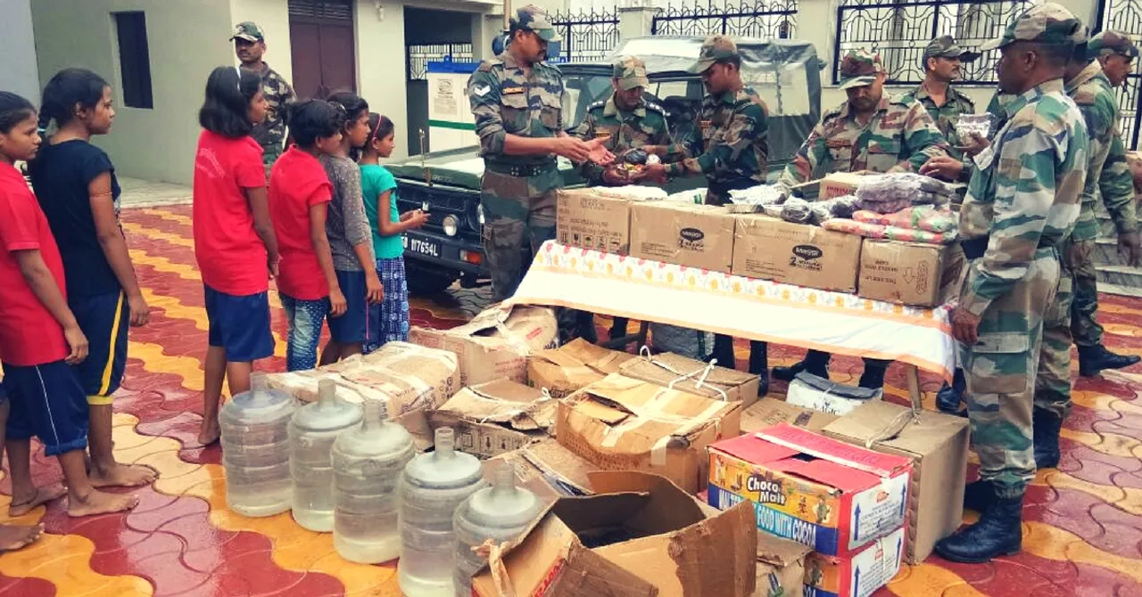 Army Rescues 519 Girls Stranded at a Flooded Hostel in Rajasthan's Jalore