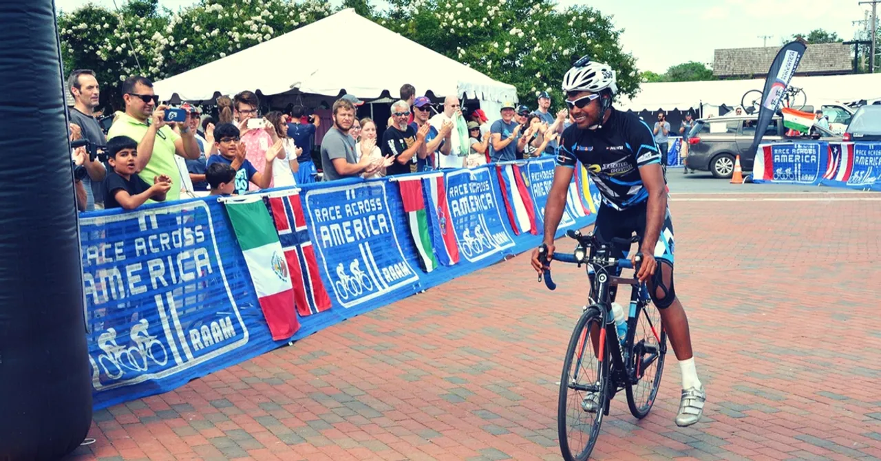 Meet the First Indian to Complete the World's Toughest Cycling Race - 4,900 Km Across America