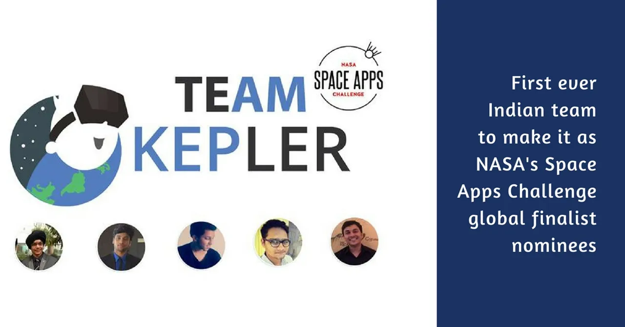 In a First, Indian Student Team Project Bags Second Position at NASA's Space App Challenge
