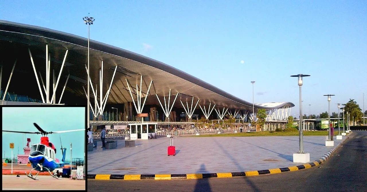 Bengaluru's 'Airport to City' Helicopter Rides Will Be Cheaper Than You Think!