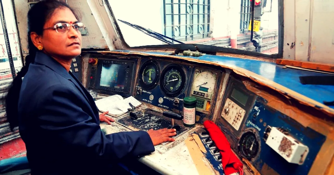 Here's How Surekha Yadav Became India's First Woman Train Driver, 30 Years Ago!