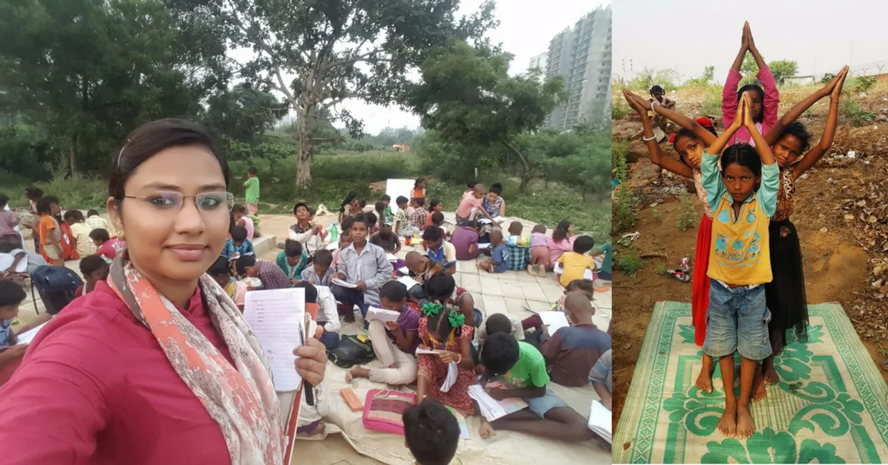 Meet Taruna, Who Left Her Bank Job to Feed and Educate Ghaziabad's Struggling Children