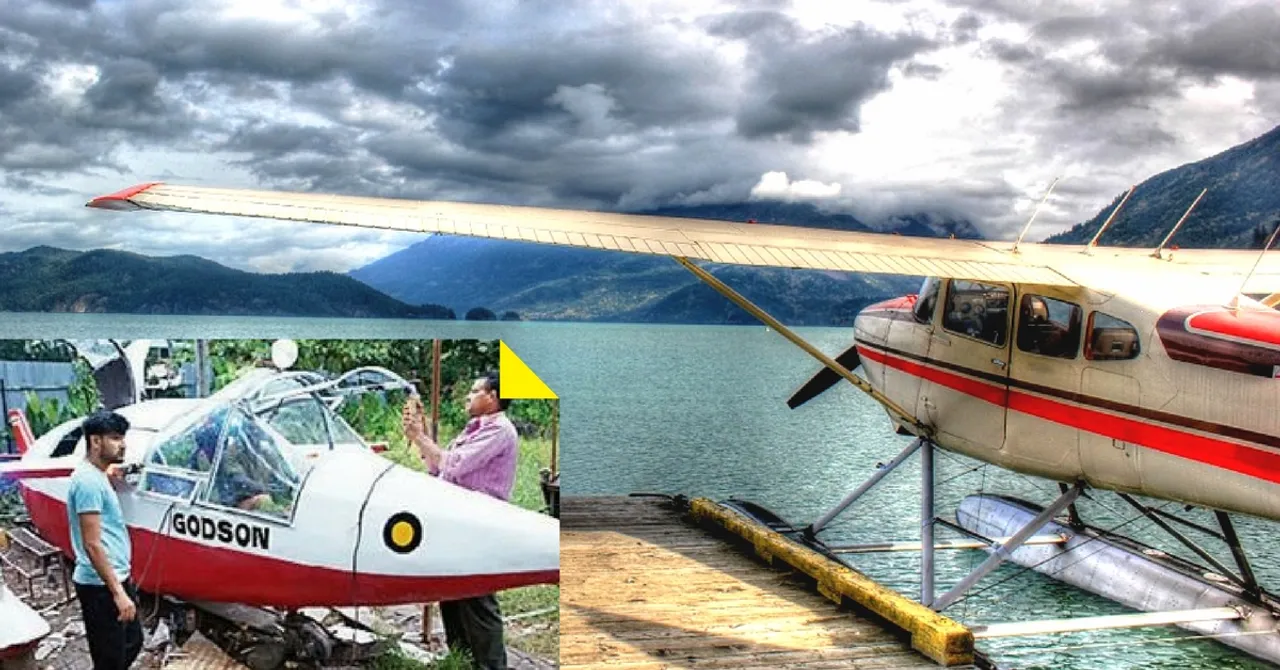 This Father-Son Duo From Kochi Has Designed and Built a Seaplane All by Themselves!