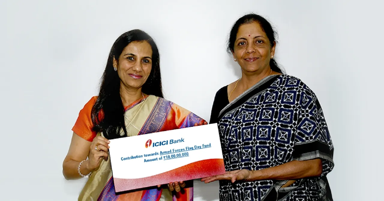 ICICI Bank Supports Armed Forces With Rs. 10 Crore