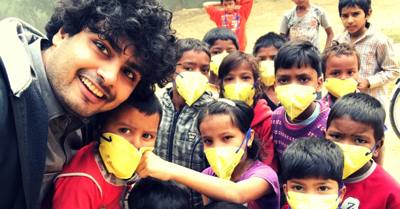 As Delhi Gasps, Here's What a 24-Year-Old Did to Help Street Kids Breathe!