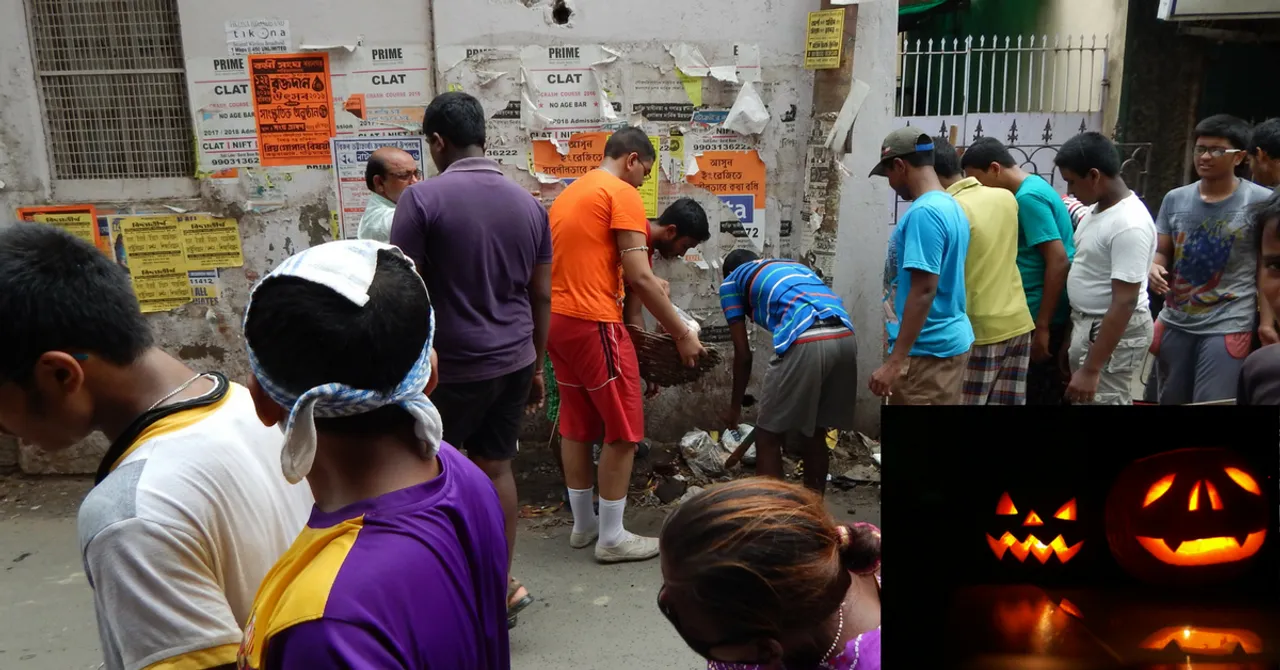 For These Gurugram Students, It Was Halloween With a Swachh Bharat Twist This Year!