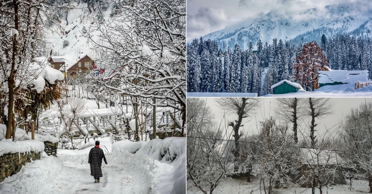 In Pics: First Snows Transform Kashmir Into a Mystical Wonderland, Have a Look!