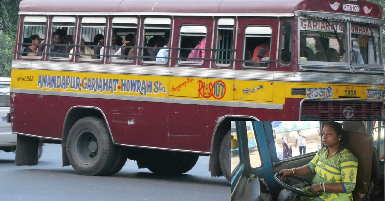 This Gritty Mother of Two Girls is Kolkata's First Female Bus Driver!