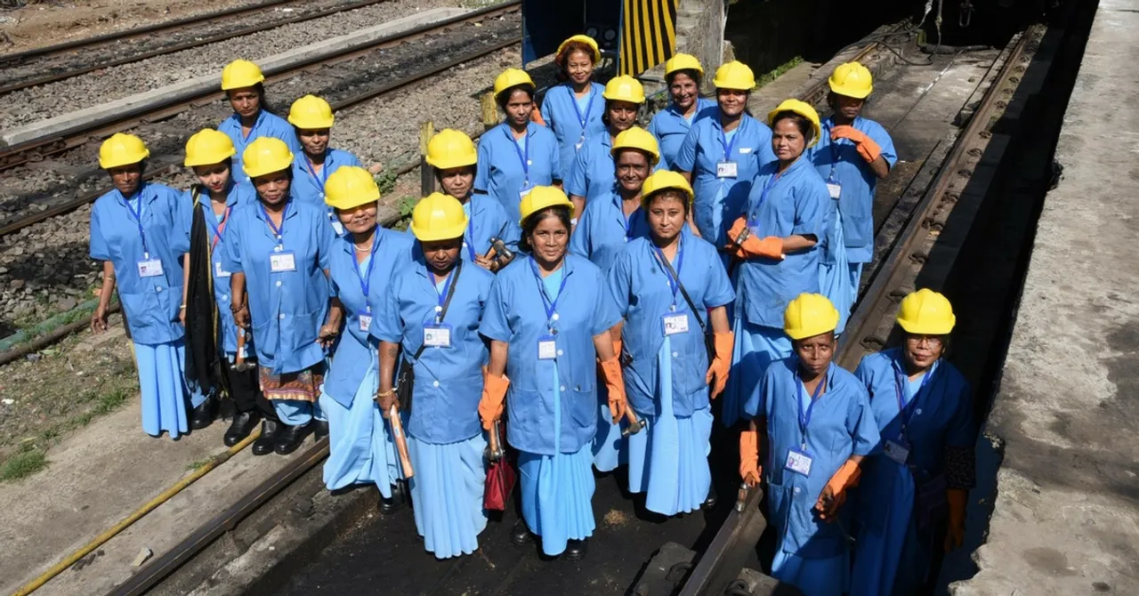 This Women 'Gang' Smashed a 165-Year-Old Glass Ceiling in NE Frontier Rail