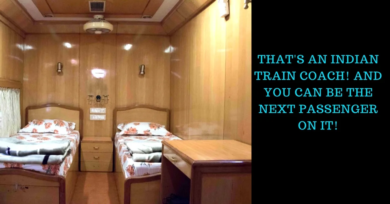 In Pics: IRCTC's Swanky & Super-Luxurious Saloon Coach Is Now Open to Public!