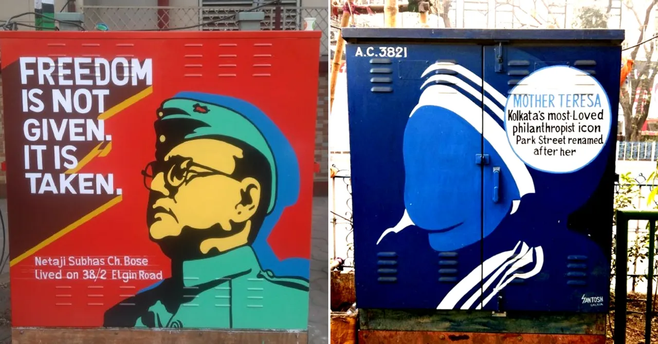 In Pics: Kolkata's Electricity Boxes Are Turning into Art & It Looks Awesome!