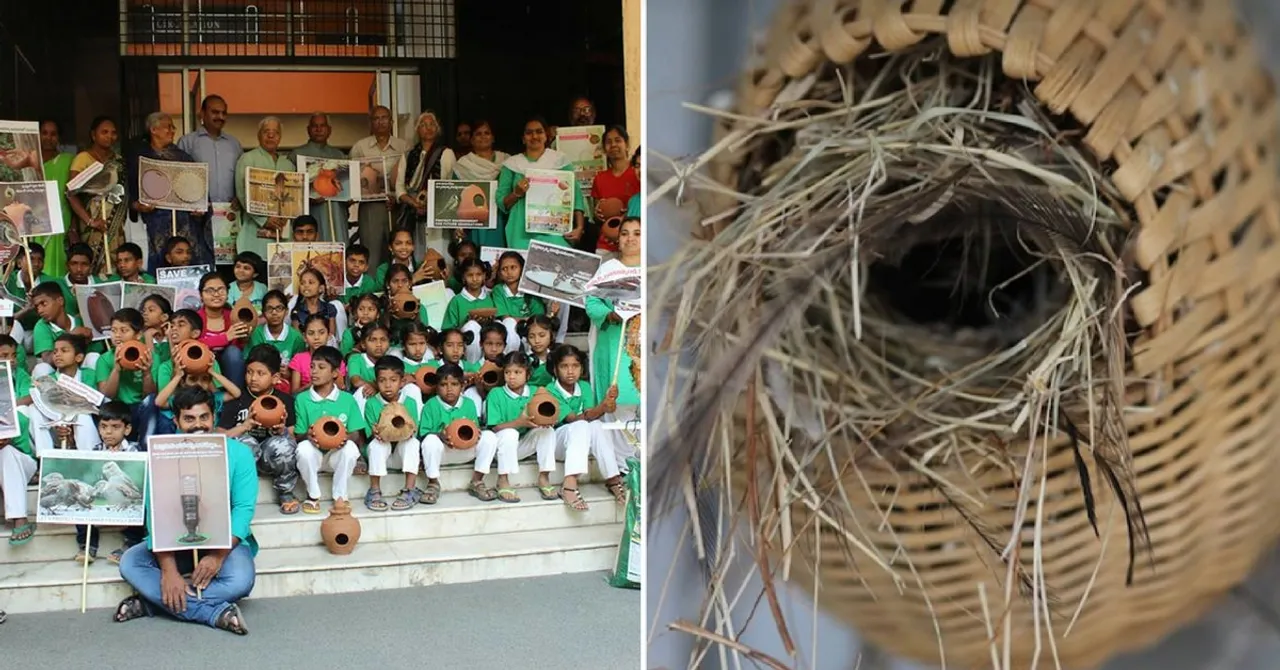 How Can Waste Save The Dwindling Sparrow? Vizag Has An Ingenious Idea!