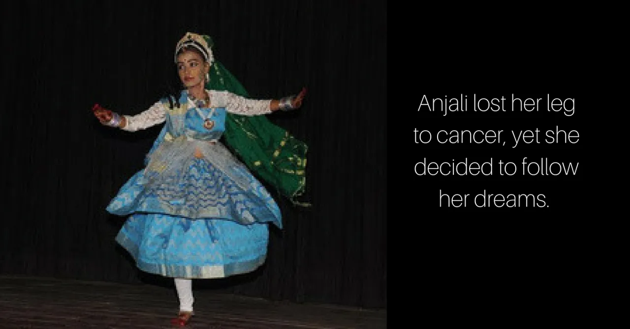 Cancer Took Her Leg, but Not Her Passion for Dance! Meet the Amazing Anjali Roy
