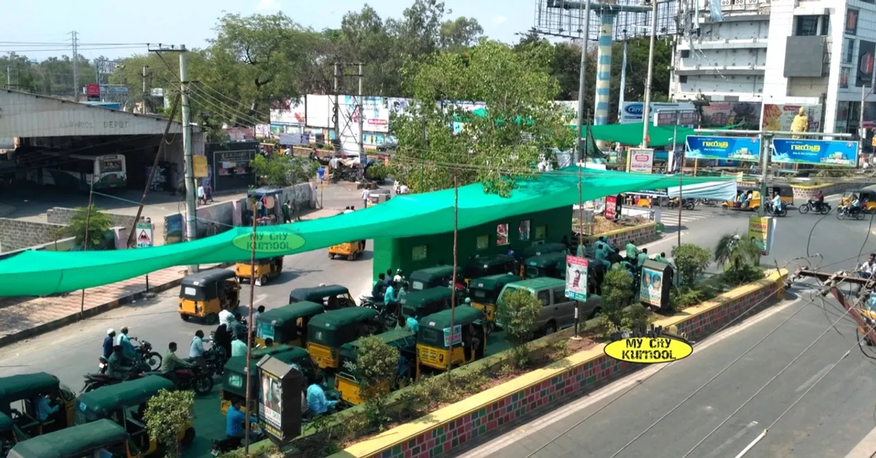 Kurnool's 'Cool' Idea — Canopies That Help Motorists Beat The Heat!