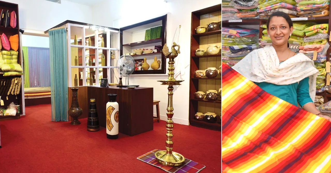 This Woman Uses Kerala's Indigenous Products To Empower 100+ Weavers!