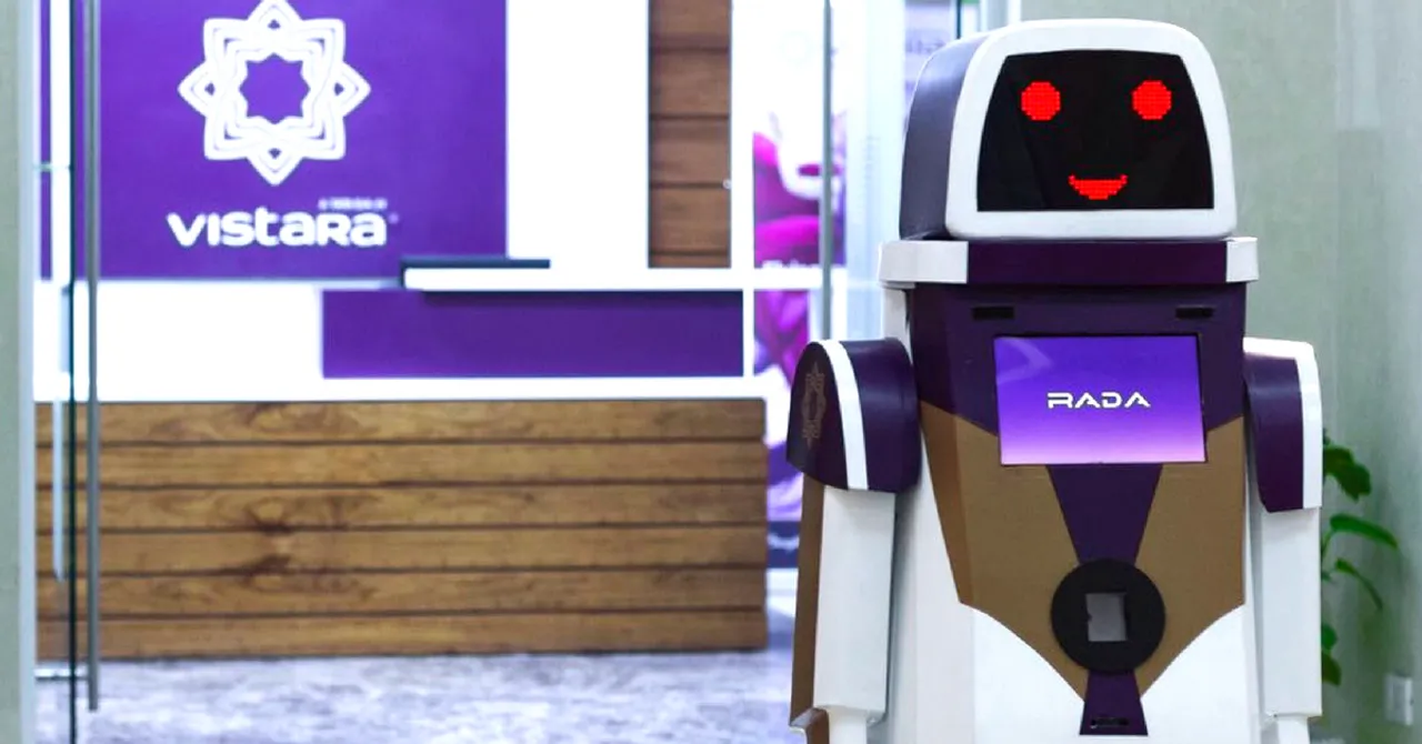 Meet 'RADA', the Robot Who Will Greet Fliers, Scan Boarding Passes at Delhi Airport!
