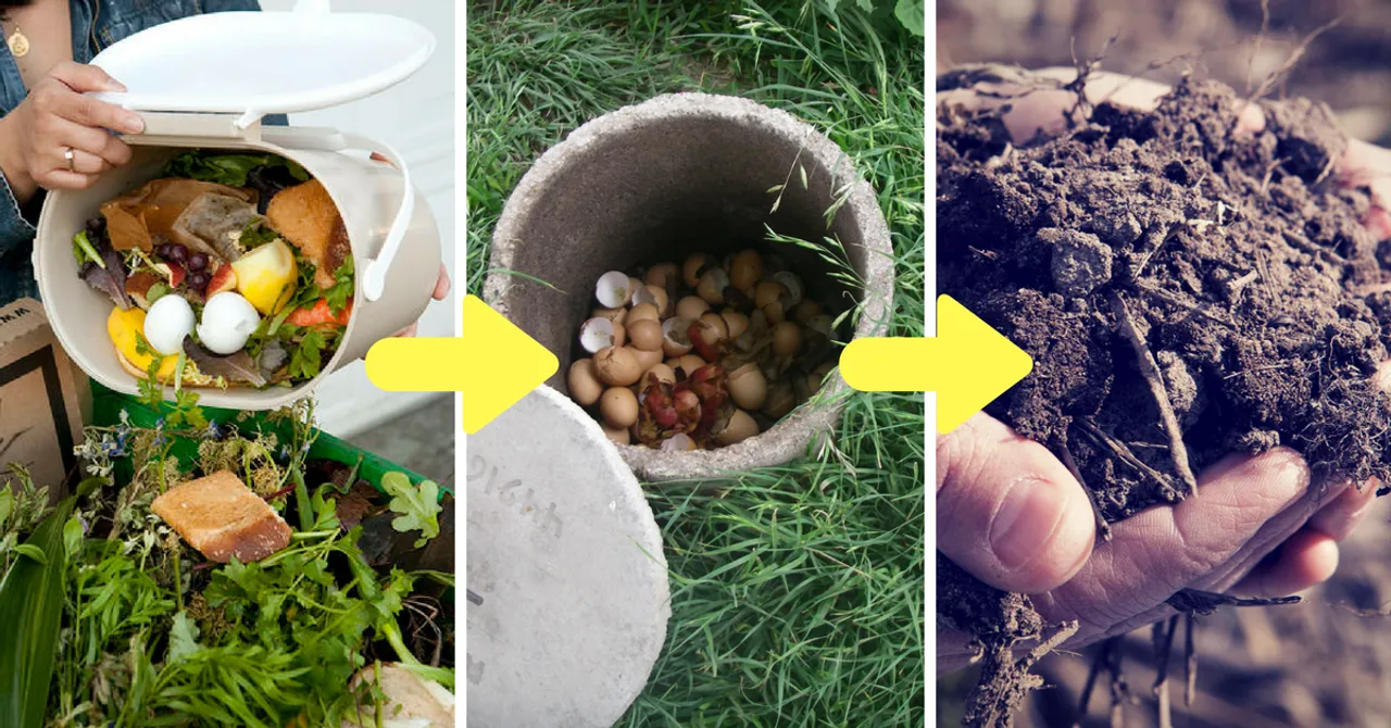Retired Mill Manager Uses PVC Pipe in Unique Way To Turn Kitchen Waste Into Manure!