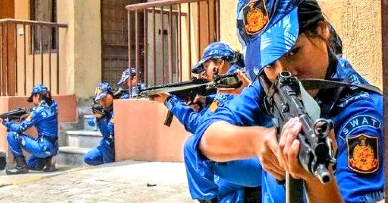 India Gets 1st All-Women Swat Team: Delhi’s Terror Shield Has 36 from Northeast!