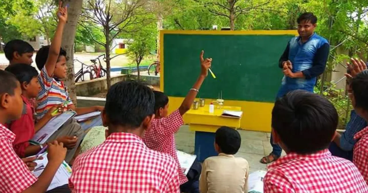 When Students Stopped Coming to School, This Gujarat Principal Took It to Their Homes!