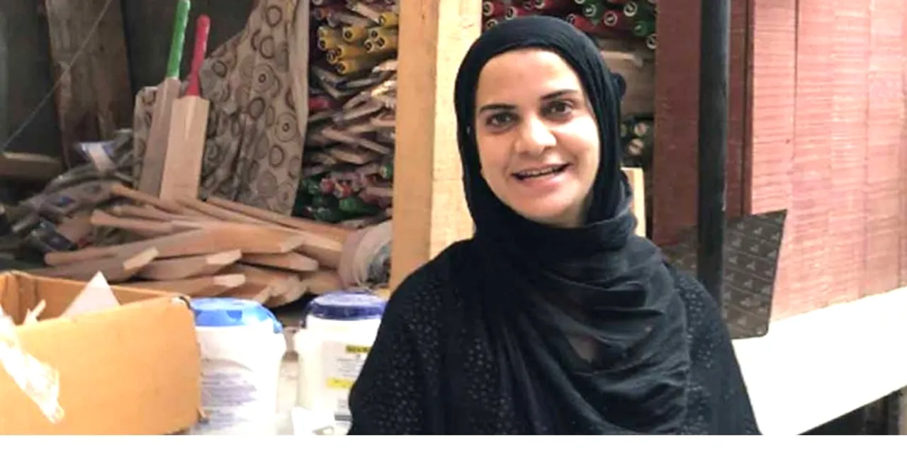 Amidst The Turmoil, Kashmir's Only Woman 'Bat-Maker' is Scripting a Saga of Her Own!