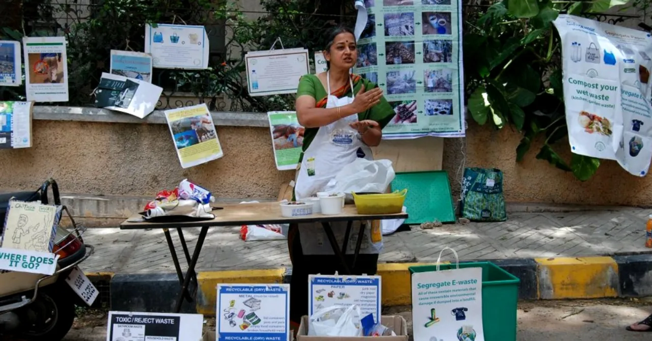 Bengaluru Eco-Warrior's Unique Dasara Golu Shows 7 Steps to 'Swachh Graha'!