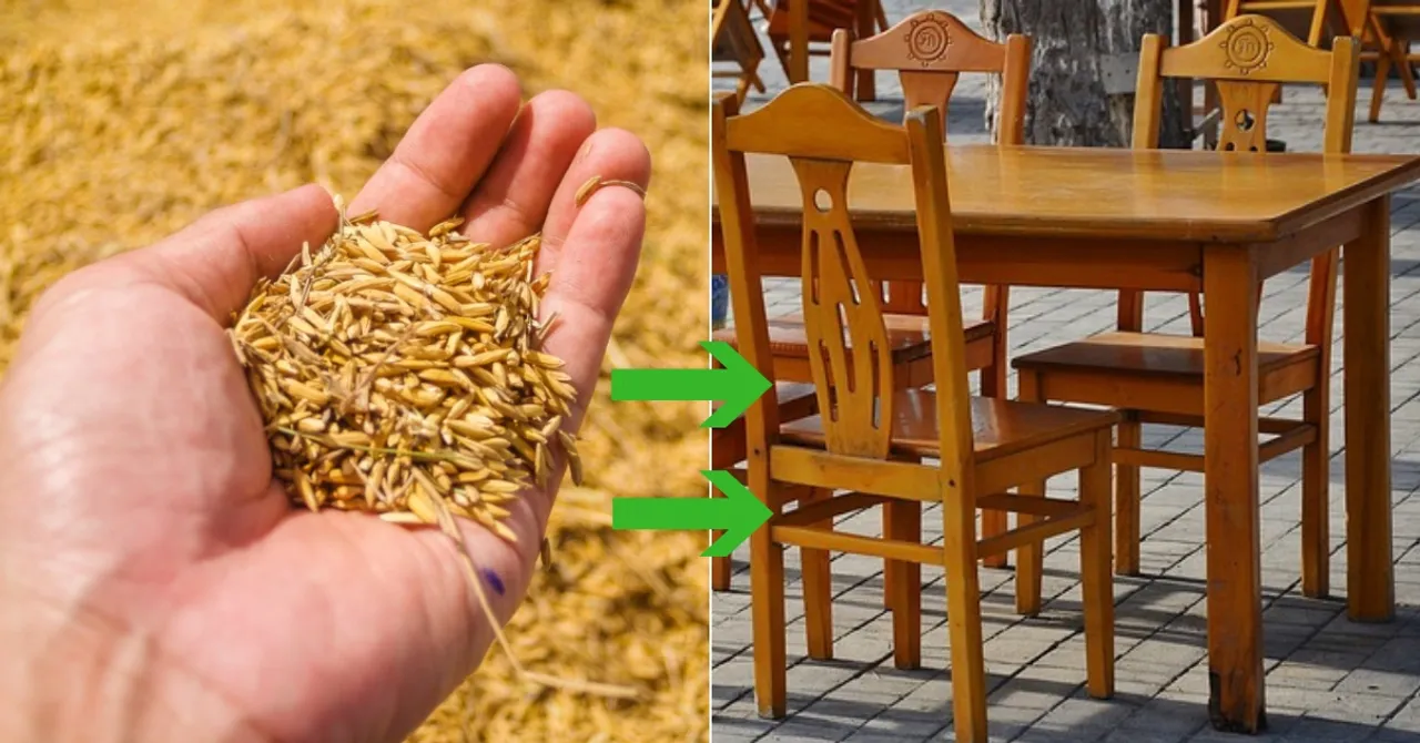 Furniture & Kitchenware Made From Rice Husk? IIT Kharagpur Students Say It's Possible!