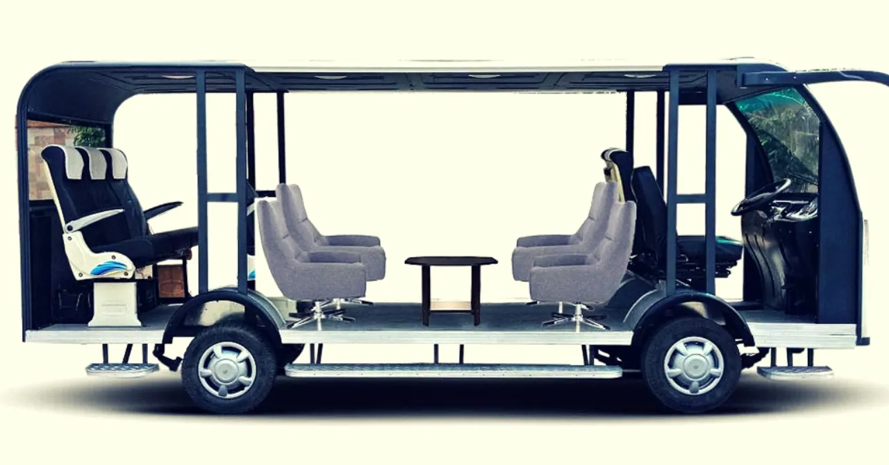 Punjab Varsity Students Make India’s First Driverless, Solar-Powered Bus at Just Rs 6 Lakh!