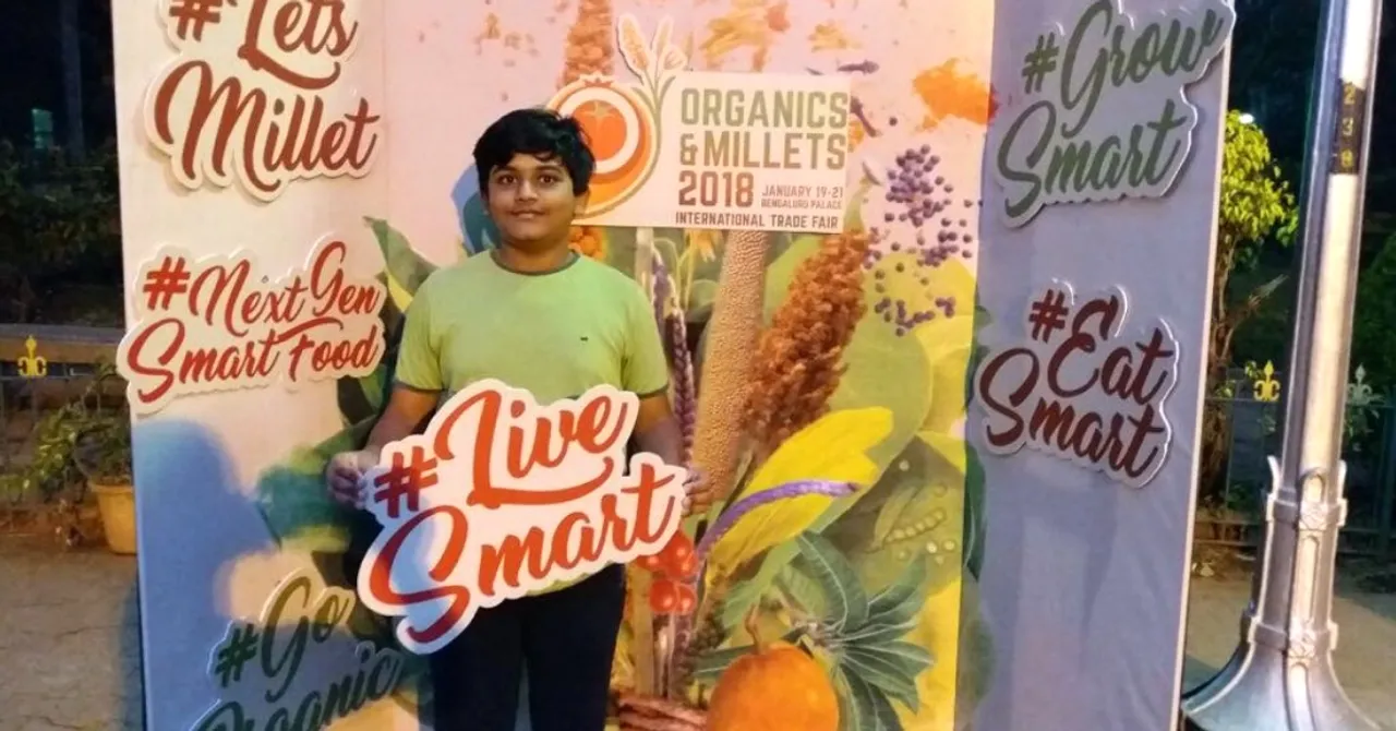 This 15-YO Boy's Millet YouTube Videos Will Make You Healthy While Helping Farmers