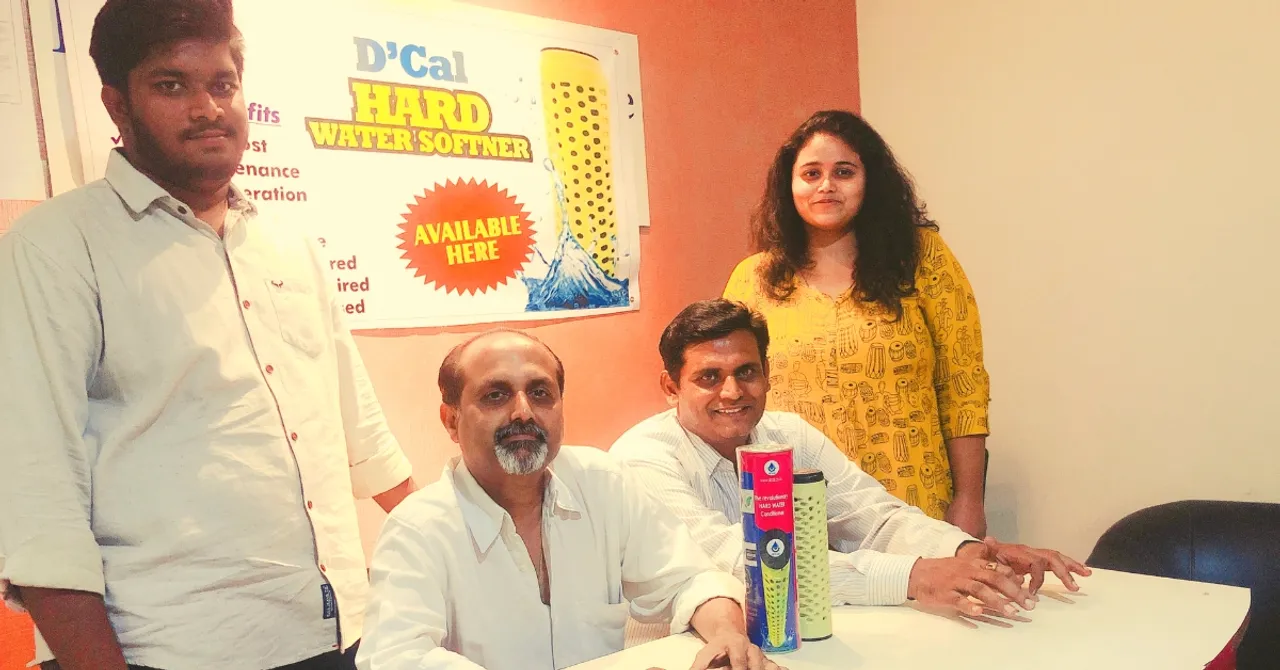 Hyderabad Duo Invents Device That Turns Hard Water Soft for 1/10th the price!