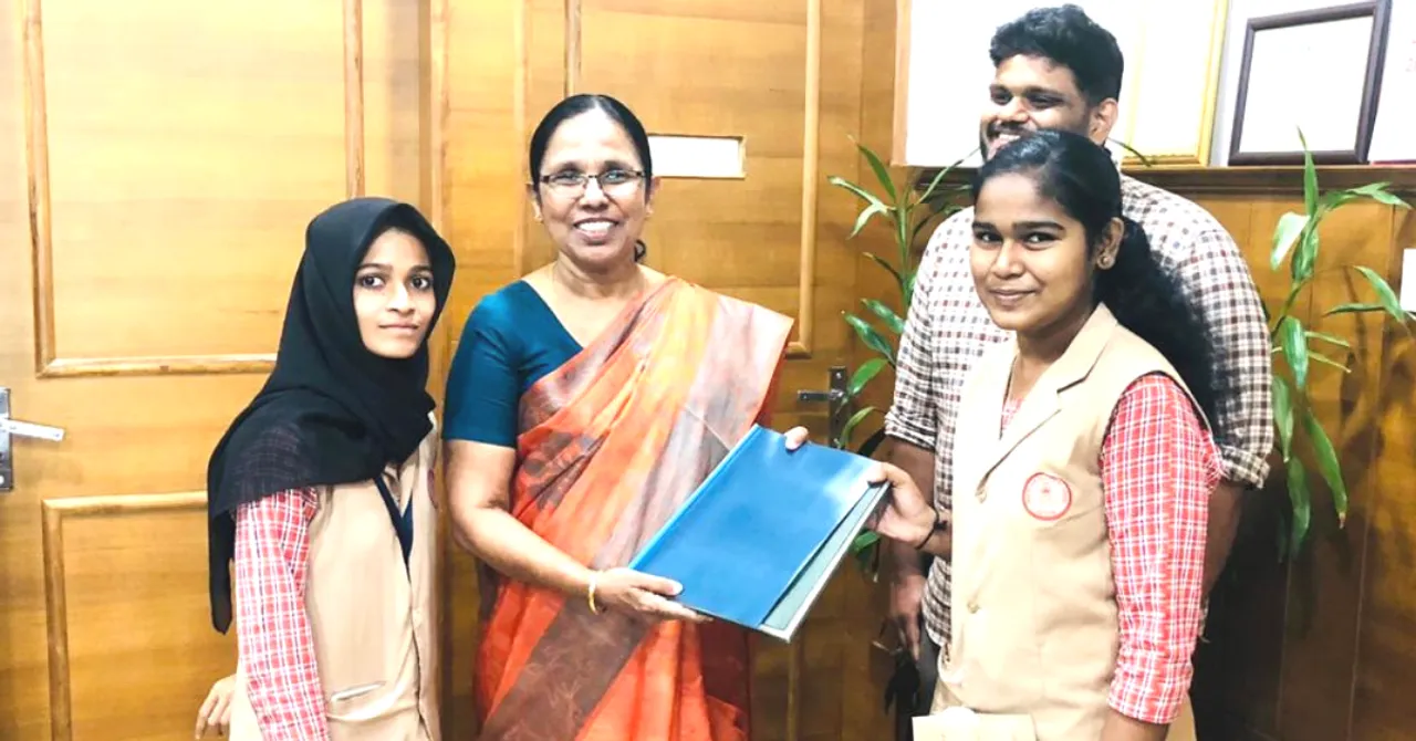 Kerala Teacher Uses World's Worst Aquatic Weed to Make Low-Cost Sanitary Napkins!