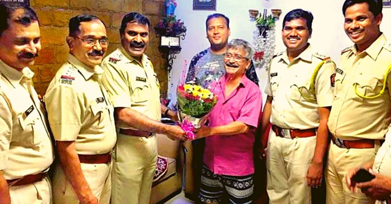 Mumbai Police Celebrates B'Day of the Father of Boy Who Died Saving Women