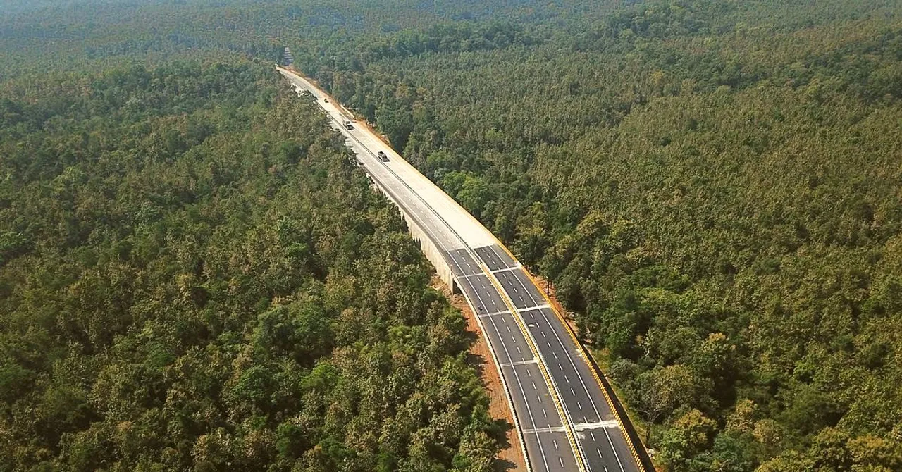 How India's First Dedicated Underpass for Wildlife Was Built on India's NH-7/44