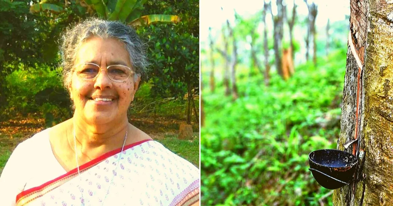 Here's How This Kerala Woman Used the Magic Of Rubber To Uplift Meghalaya's Garos