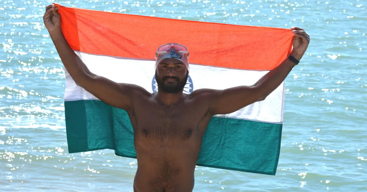 First Asian to Cross Catalina Channel, This Para-Swimmer's Story Defines Sheer Grit