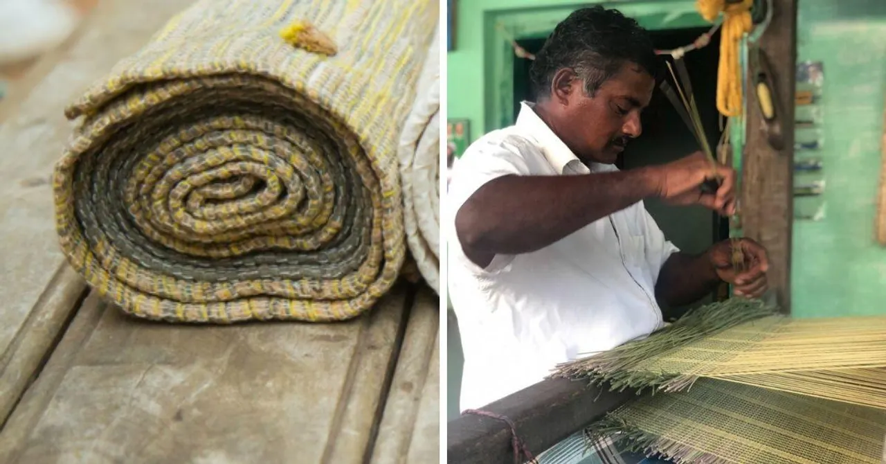 Made of Ayurvedic Herbs, Here's How This Hand Woven Yoga Mat Beats All Plastic