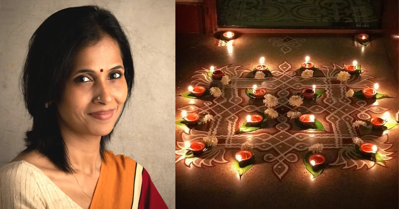 How Kolams Changed This 40-YO Chennai Designer's Life After a Massive Burnout