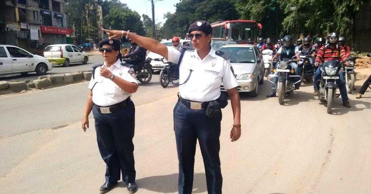 From A Mother To A Sexagenarian Man: Meet Bengaluru's Unsung Traffic Volunteers