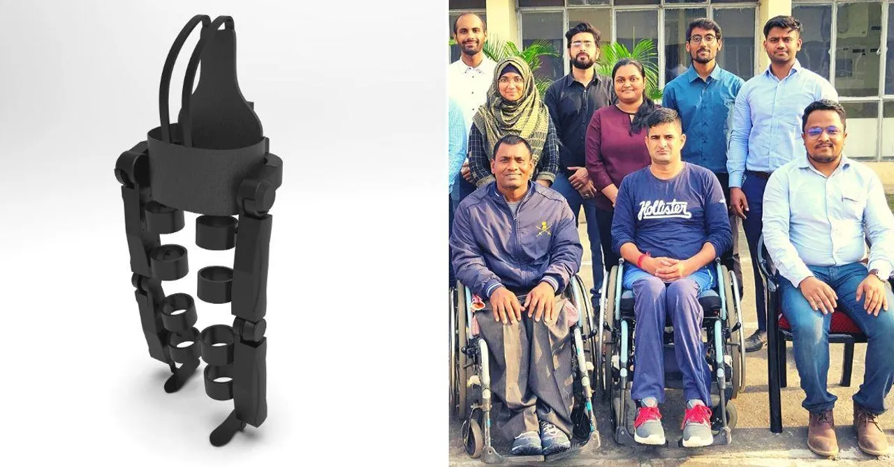 Delhi Startup's AI-Powered Exoskeleton Can Help The Specially-Abled Walk Again