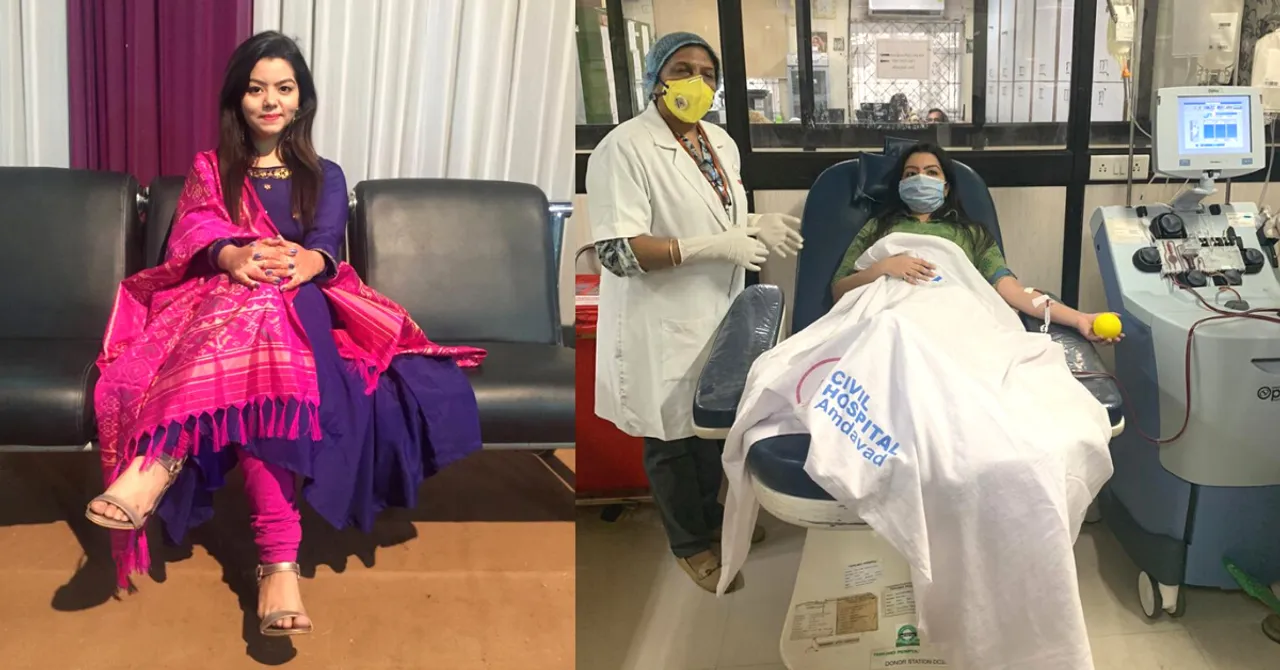 Exclusive: Gujarat's First Plasma Donor, 23-YO Smruti, Shares Her Experience