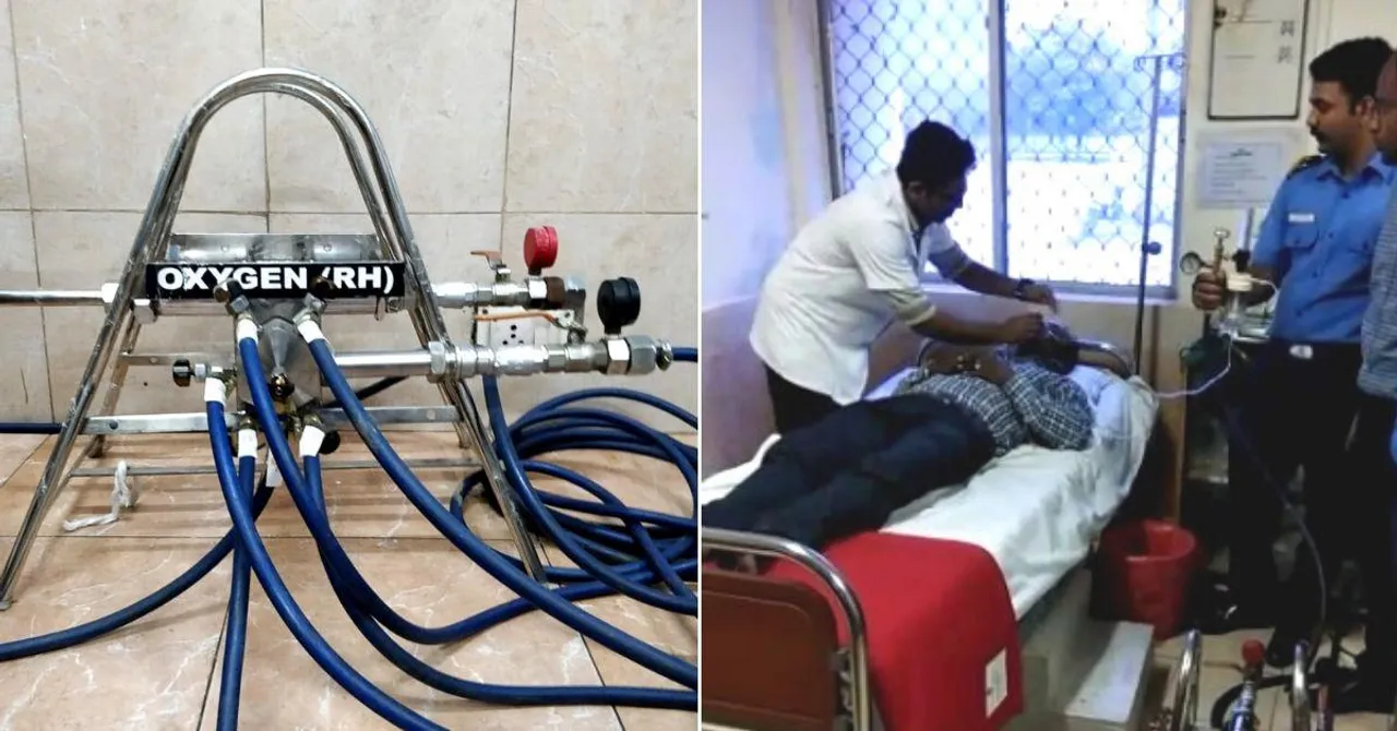 COVID-19: Indian Navy's Innovation Lets 1 Cylinder Supply Oxygen to 12 Patients!